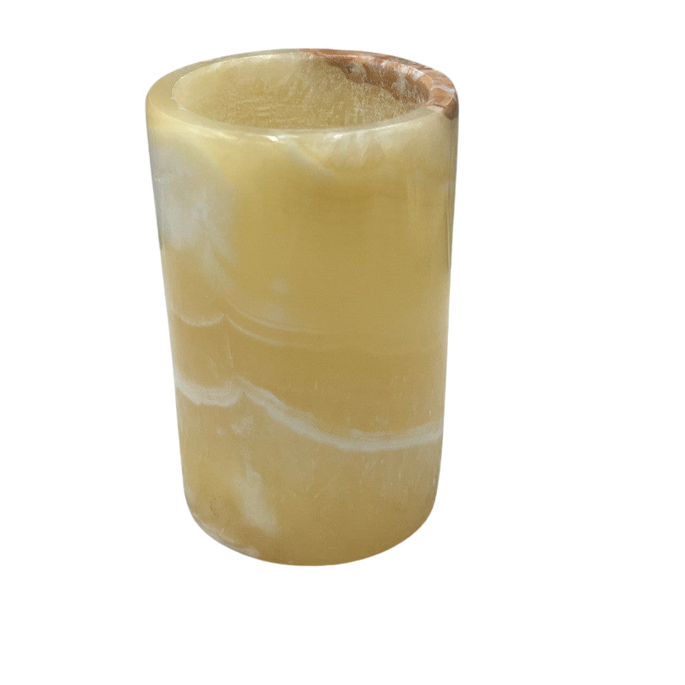 Alabaster Candle Holder - Berbere Imports