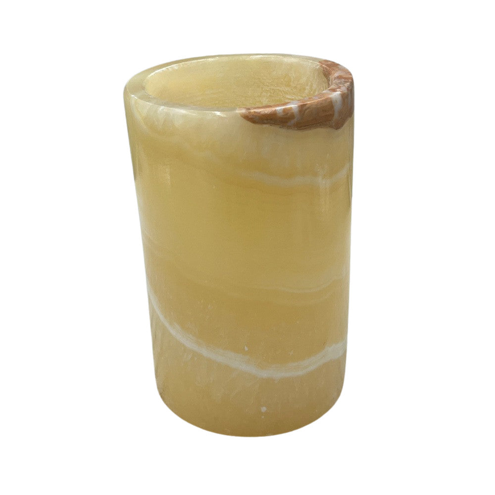 Alabaster Candle Holder - Berbere Imports