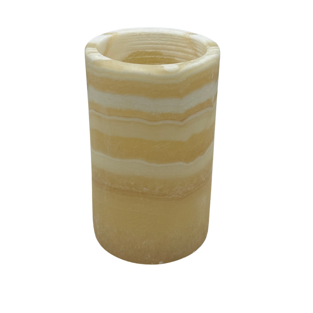 Alabaster Candle Holder - Berbere Imports