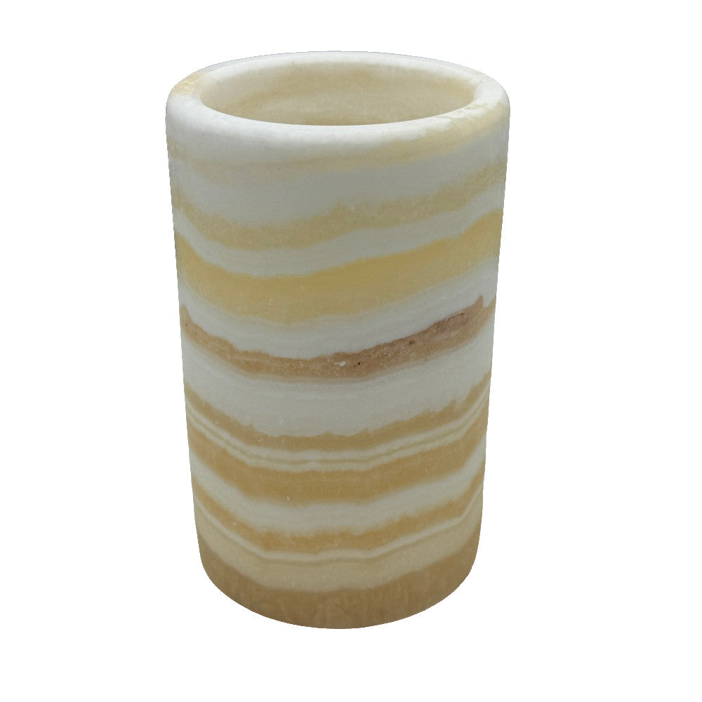 Alabaster Candle Holder - Berbere Imports