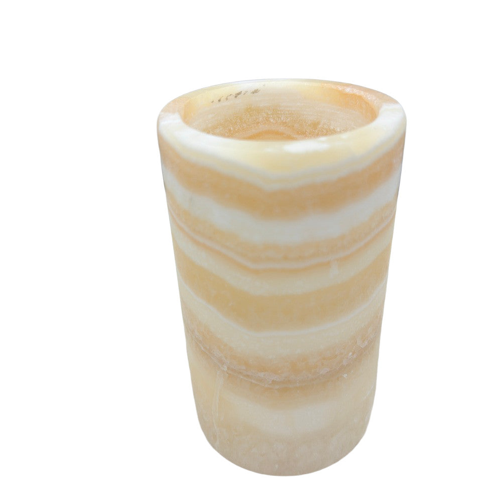 Alabaster Candle Holder - Berbere Imports