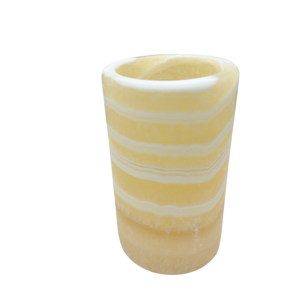 Alabaster Candle Holder - Berbere Imports