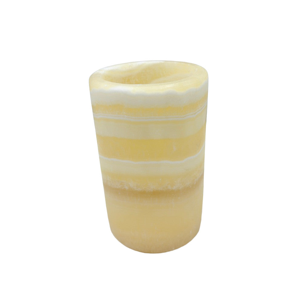 Alabaster Candle Holder - Berbere Imports