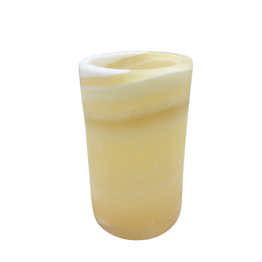 Alabaster Candle Holder - Berbere Imports