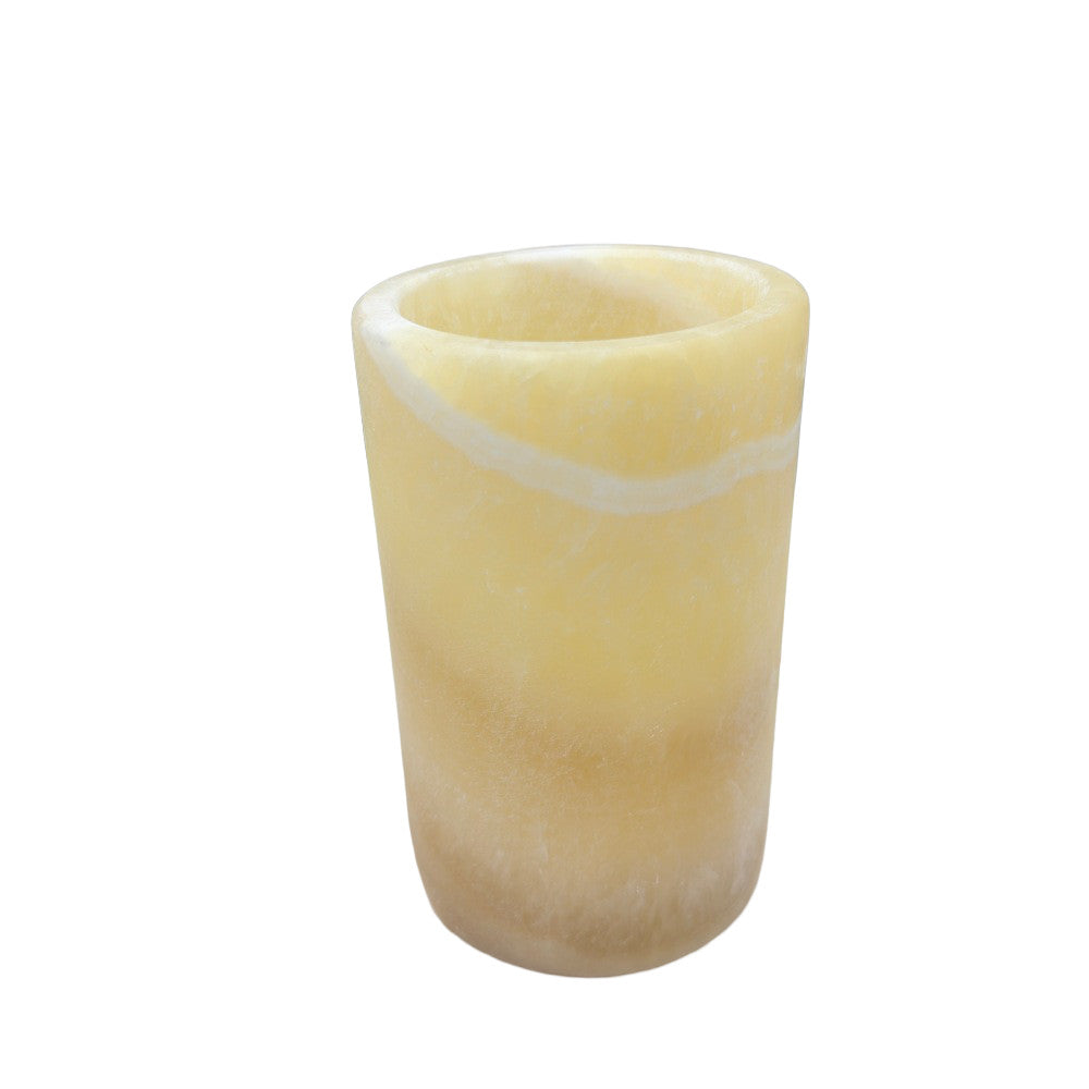 Alabaster Candle Holder - Berbere Imports