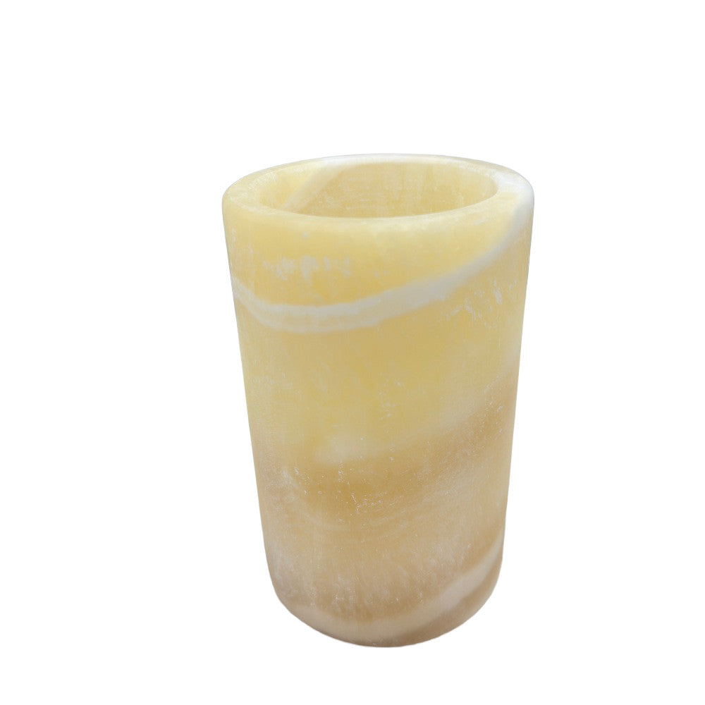 Alabaster Candle Holder - Berbere Imports