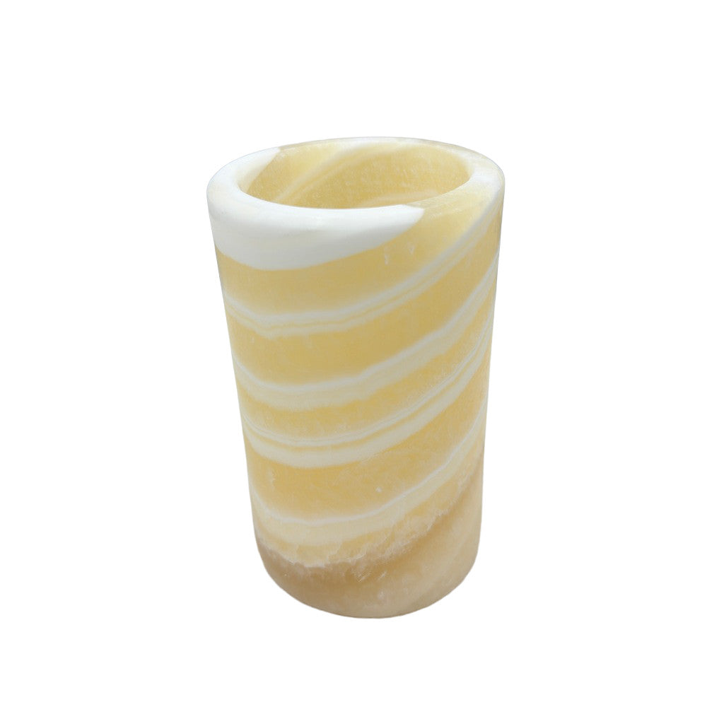 Alabaster Candle Holder - Berbere Imports