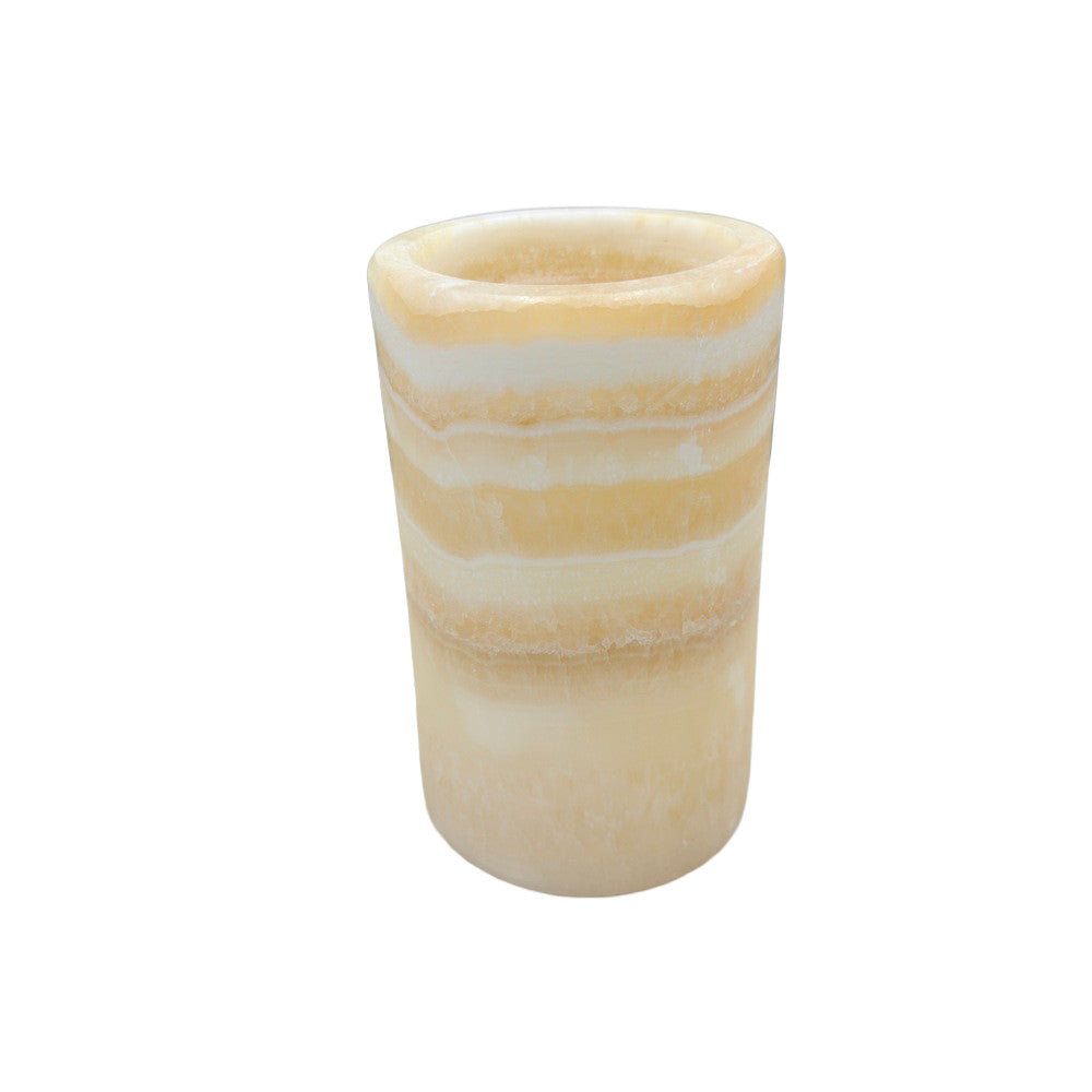 Alabaster Candle Holder - Berbere Imports