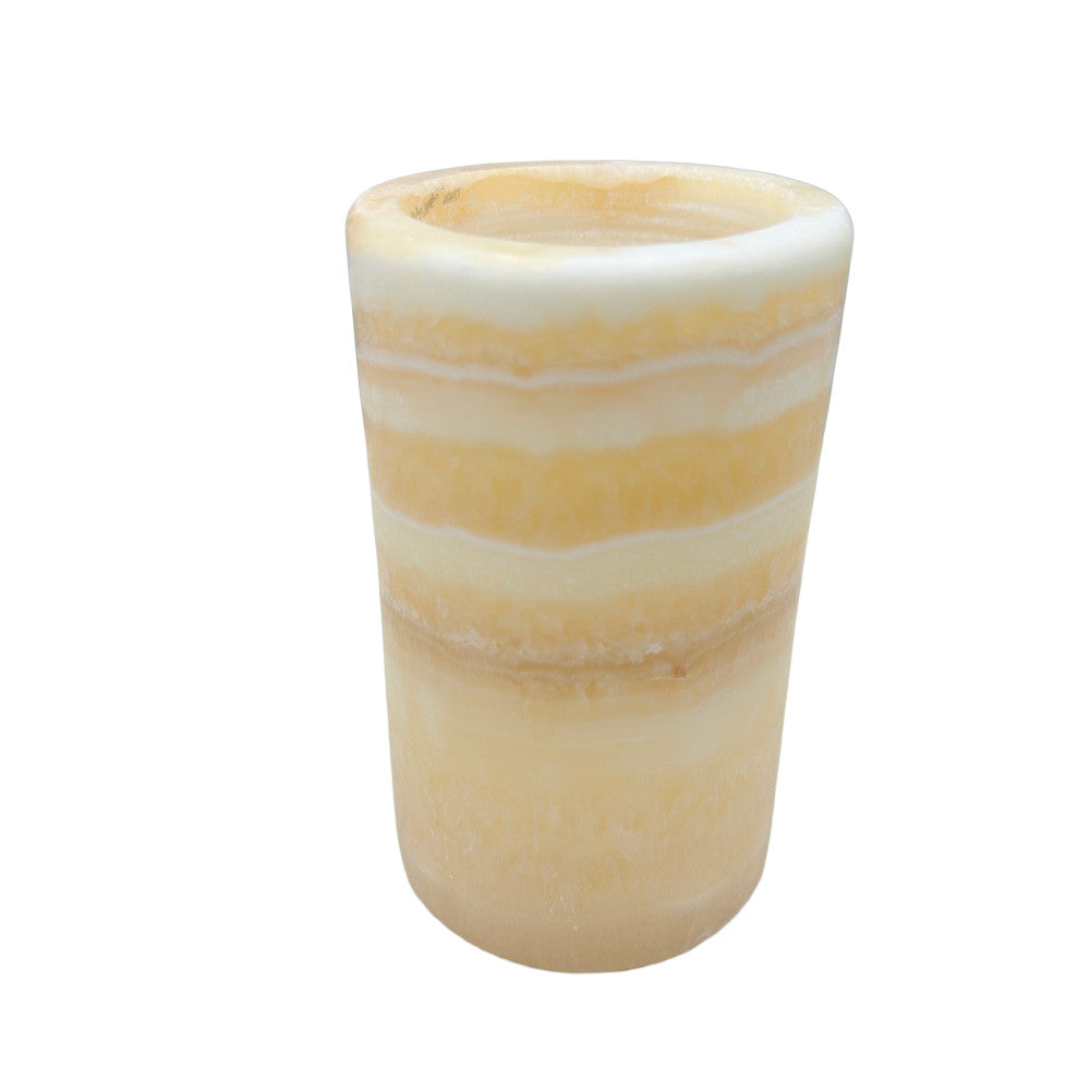Alabaster Candle Holder - Berbere Imports