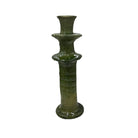 Moroccan Tamegroute Glazed Candlestick - Berbere Imports