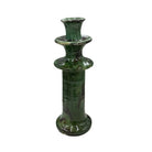 Moroccan Tamegroute Glazed Candlestick - Berbere Imports