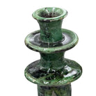 Moroccan Tamegroute Glazed Candlestick - Berbere Imports