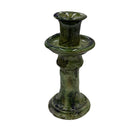 Moroccan Tamegroute Glazed Candlestick - Berbere Imports