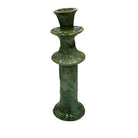 Moroccan Tamegroute Glazed Candlestick - Berbere Imports