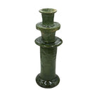 Moroccan Tamegroute Glazed Candlestick - Berbere Imports