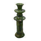 Moroccan Tamegroute Glazed Candlestick - Berbere Imports