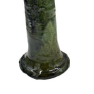 Moroccan Tamegroute Glazed Candlestick - Berbere Imports