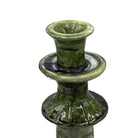 Moroccan Tamegroute Glazed Candlestick - Berbere Imports