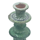 Moroccan Tamegroute Glazed Candlestick Holder - Berbere Imports