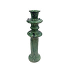 Moroccan Tamegroute Glazed Candlestick - Berbere Imports