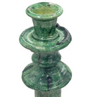 Moroccan Tamegroute Glazed Candlestick Holder - Berbere Imports