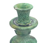 Moroccan Tamegroute Glazed Candlestick - Berbere Imports