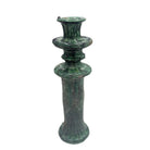 Moroccan Tamegroute Glazed Candlestick Holder - Berbere Imports