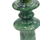 Moroccan Tamegroute Glazed Candlestick Holder - Berbere Imports