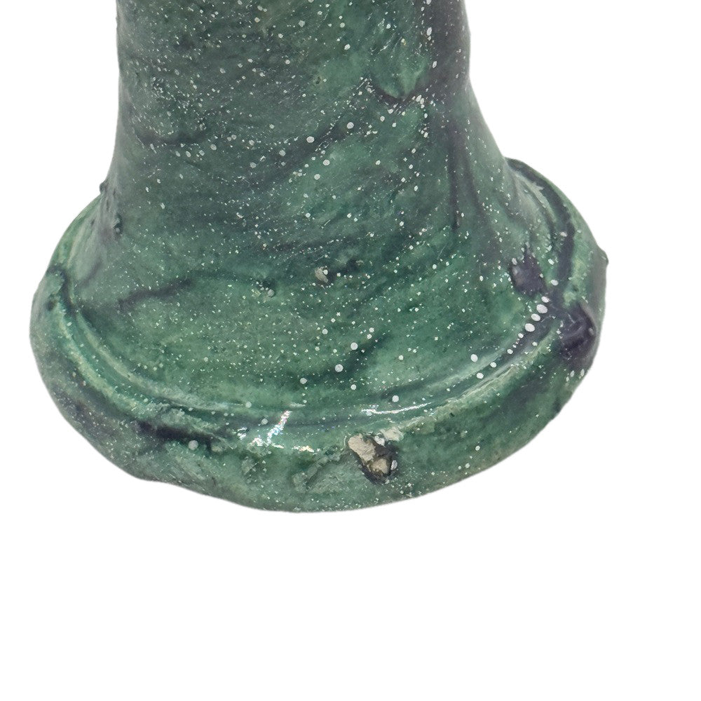 Moroccan Tamegroute Glazed Candlestick Holder - Berbere Imports