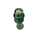 Moroccan Tamegroute Glazed Candlestick - Berbere Imports