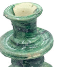 Moroccan Tamegroute Glazed Candlestick - Berbere Imports