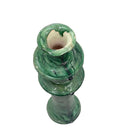Moroccan Tamegroute Glazed Candlestick Holder - Berbere Imports