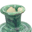 Moroccan Tamegroute Glazed Candlestick - Berbere Imports