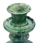 Moroccan Tamegroute Glazed Candlestick Holder - Berbere Imports