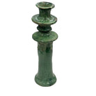 Moroccan Tamegroute Glazed Candlestick - Berbere Imports