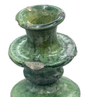 Moroccan Tamegroute Glazed Candlestick Holder - Berbere Imports