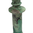Moroccan Tamegroute Glazed Candlestick Holder - Berbere Imports