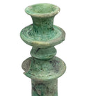 Moroccan Tamegroute Glazed Candlestick Holder - Berbere Imports