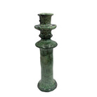 Moroccan Tamegroute Glazed Candlestick Holder - Berbere Imports