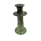 Moroccan Tamegroute Glazed Candlestick - Berbere Imports