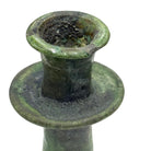 Moroccan Tamegroute Glazed Candlestick Holder - Berbere Imports