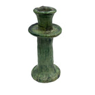 Moroccan Tamegroute Glazed Candlestick Holder - Berbere Imports