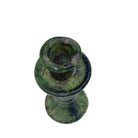 Moroccan Tamegroute Glazed Candlestick - Berbere Imports