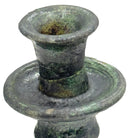 Moroccan Tamegroute Glazed Candlestick - Berbere Imports