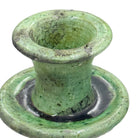 Moroccan Tamegroute Glazed Candlestick Holder - Berbere Imports