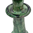 Moroccan Tamegroute Glazed Candlestick - Berbere Imports