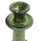 Moroccan Tamegroute Glazed Candlestick Holder - Berbere Imports