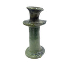 Moroccan Tamegroute Glazed Candlestick Holder - Berbere Imports