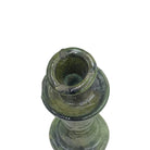 Moroccan Tamegroute Glazed Candlestick - Berbere Imports
