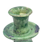 Moroccan Tamegroute Glazed Candlestick Holder - Berbere Imports
